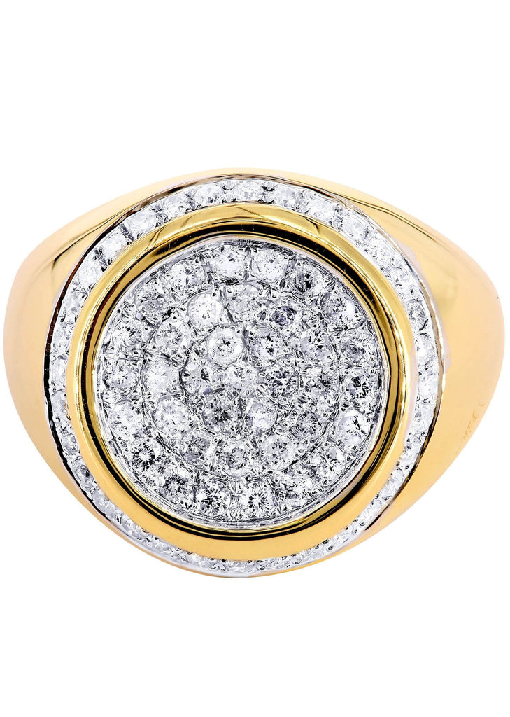 Mens Diamond Pinky Ring| 1.02 Carats| 9.79 Grams MEN'S RINGS FROST NYC 
