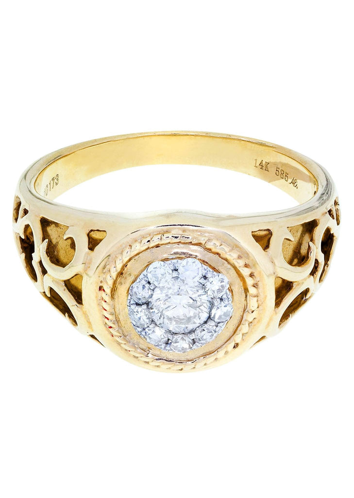 Mens Diamond Ring| 0.51 Carats| 6.48 Grams MEN'S RINGS FROST NYC 