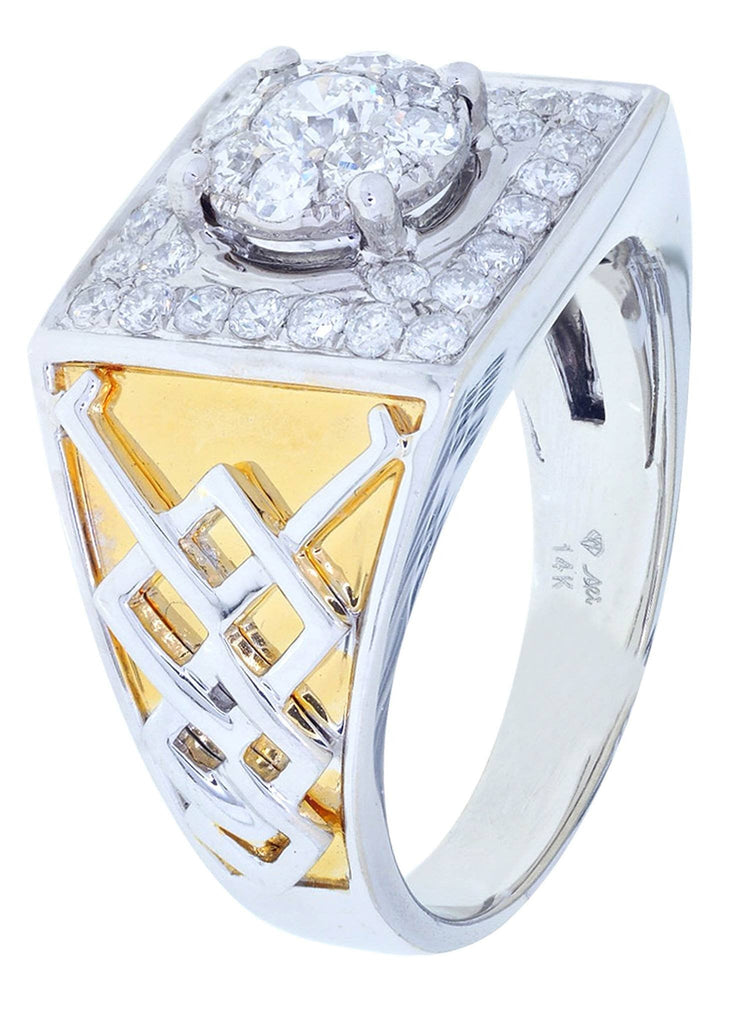 Mens Diamond Ring| 0.92 Carats| 10.56 Grams MEN'S RINGS FROST NYC 
