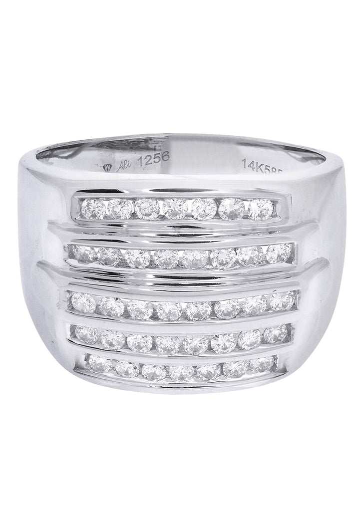 Mens Diamond Ring| 0.82 Carats| 10.91 Grams MEN'S RINGS FROST NYC 