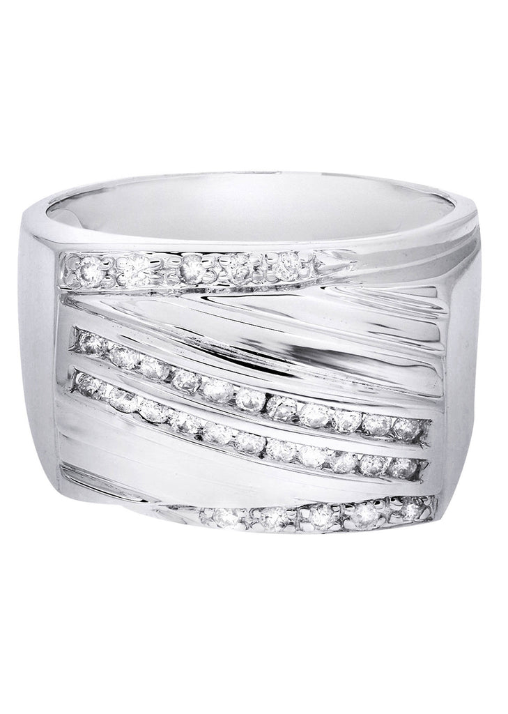 Mens Diamond Ring| 0.4 Carats| 10.94 Grams MEN'S RINGS FROST NYC 