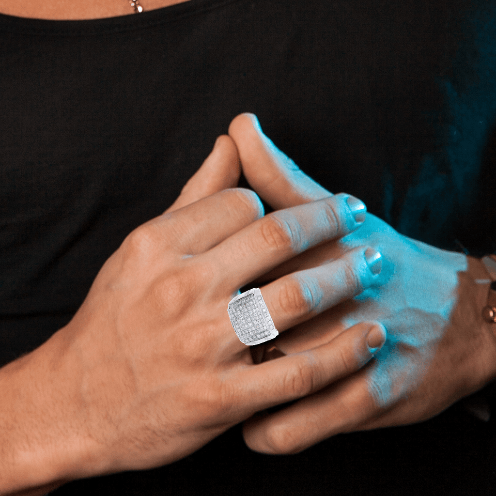 Mens Diamond Ring| 2.28 Carats| 14 Grams MEN'S RINGS FROST NYC 