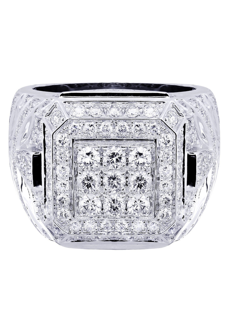 Mens Diamond Ring| 3.4 Carats| 17.9 Grams MEN'S RINGS FROST NYC 