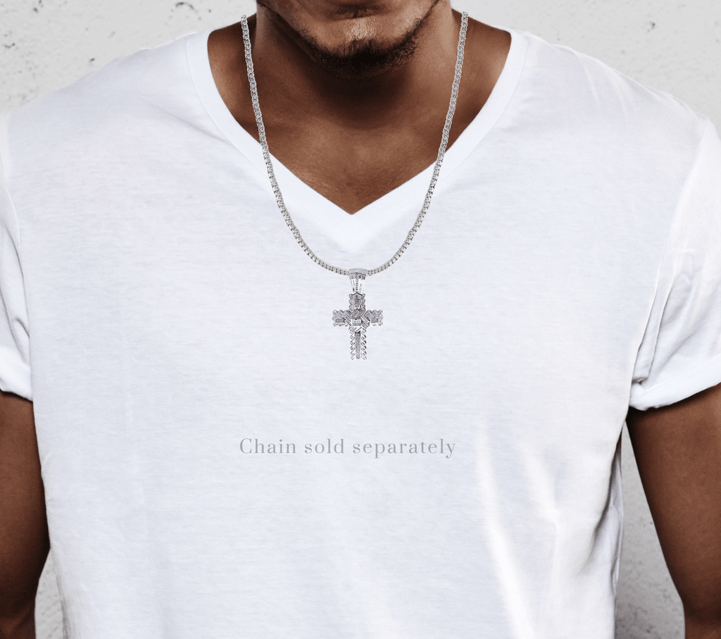 Diamond Cross Pendant| 2.56 Carats| 32.95 Grams MEN'S PENDANTS FROST NYC 