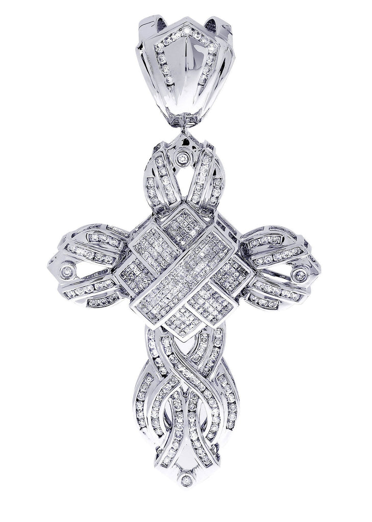 Diamond Cross Pendant| 3.26 Carats| 23.84 Grams MEN'S PENDANTS FROST NYC 