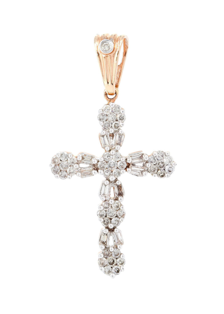 Diamond Cross Pendant | 0.15 Carats | 2.19 Grams MEN'S PENDANTS FROST NYC 