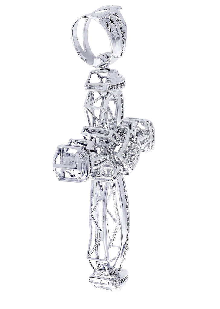 Diamond Cross Pendant| 1.42 Carats| 18.02 Grams MEN'S PENDANTS FROST NYC 