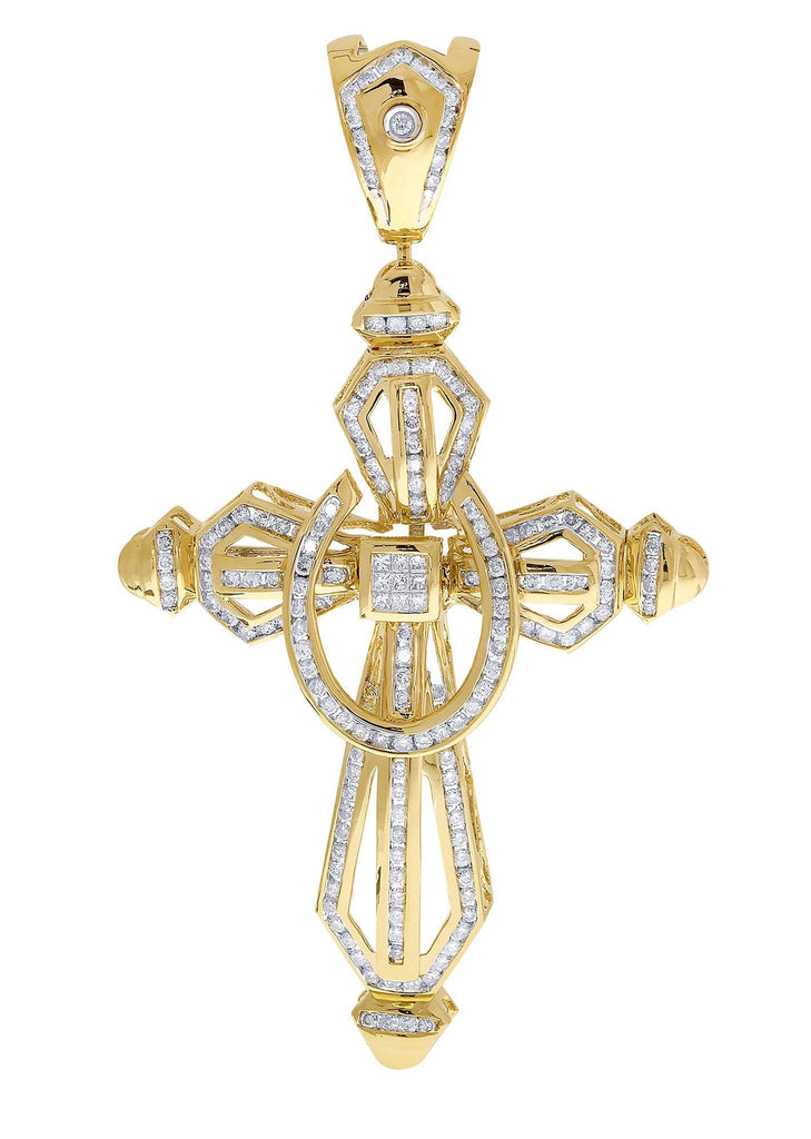 Diamond Cross Pendant| 3.61 Carats| 24.73 Grams MEN'S PENDANTS FROST NYC 