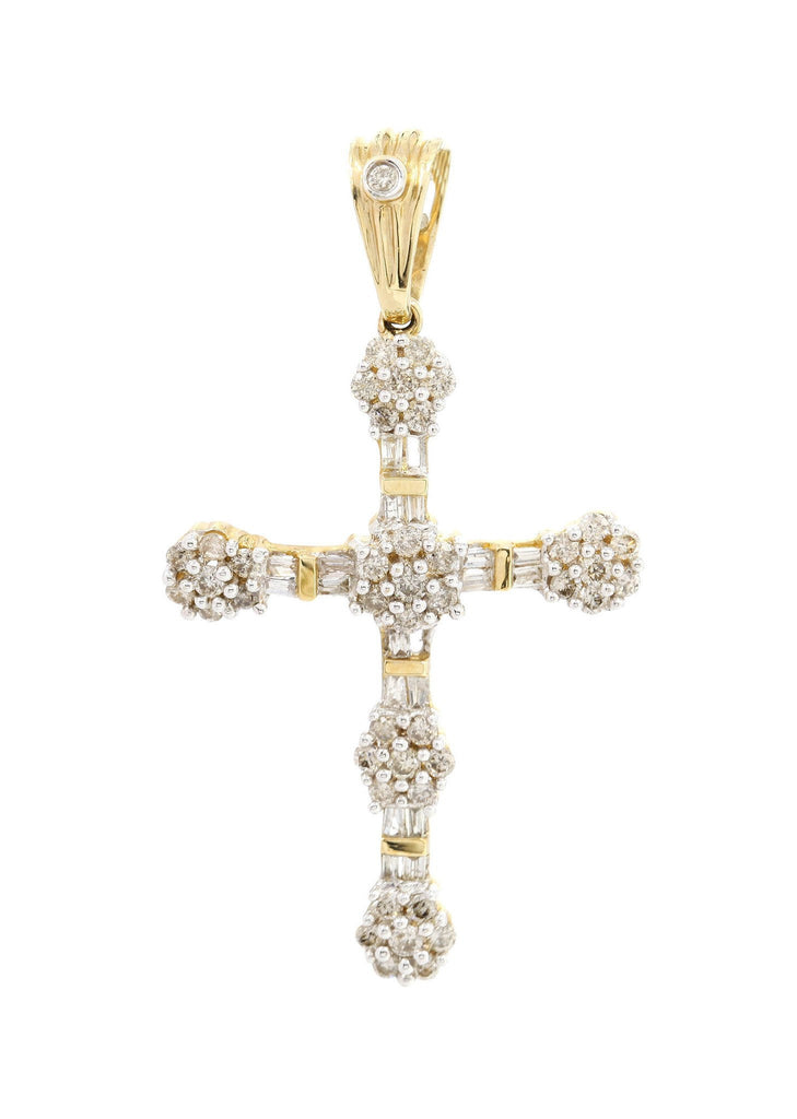 Diamond Cross Pendant | 0.87 Carats | 2.92 Grams MEN'S PENDANTS FROST NYC 