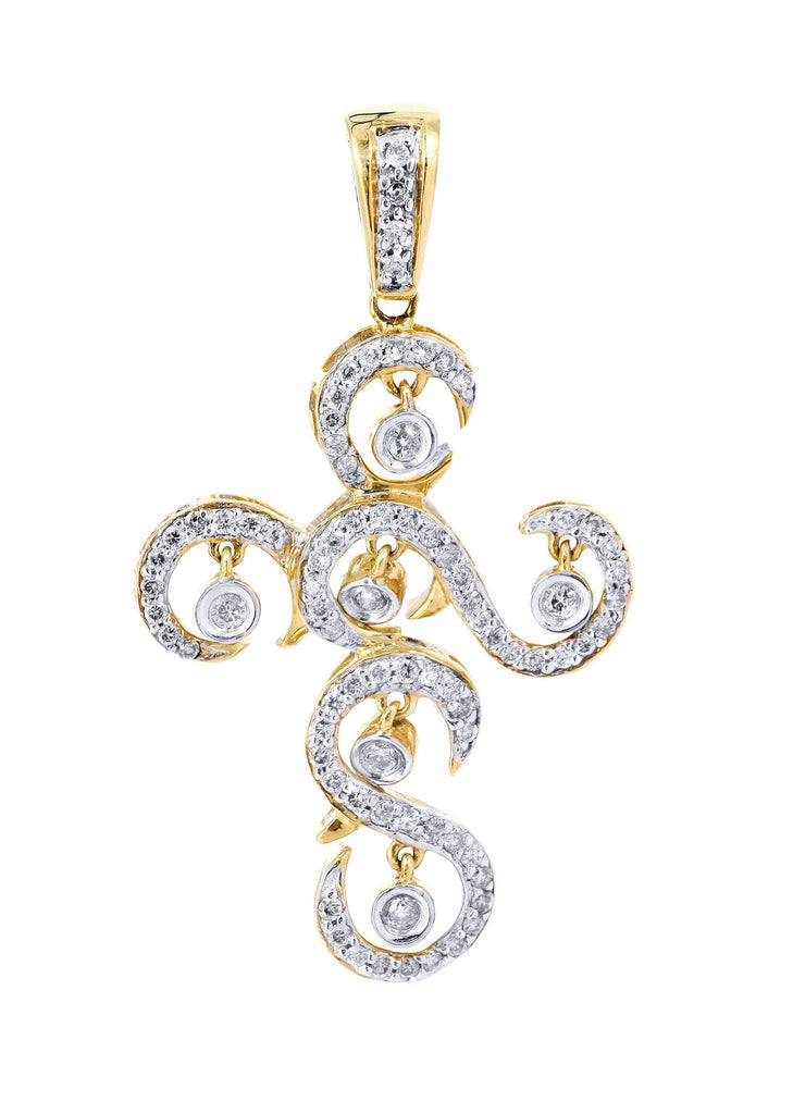 Diamond Cross Pendant | 0.51 Carats | 3.42 Grams MEN'S PENDANTS FROST NYC 