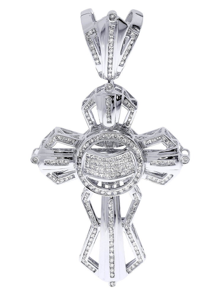 Diamond Cross Pendant| 3.55 Carats| 31.62 Grams MEN'S PENDANTS FROST NYC 