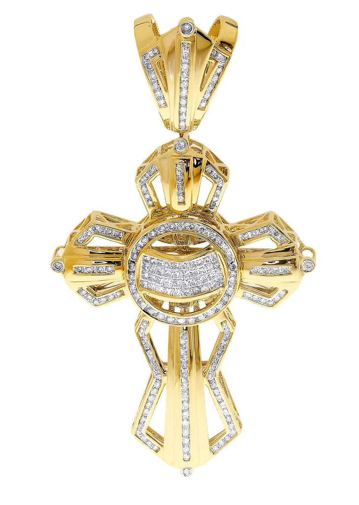 Diamond Cross Pendant| 3.57 Carats| 31.49 Grams MEN'S PENDANTS FROST NYC 