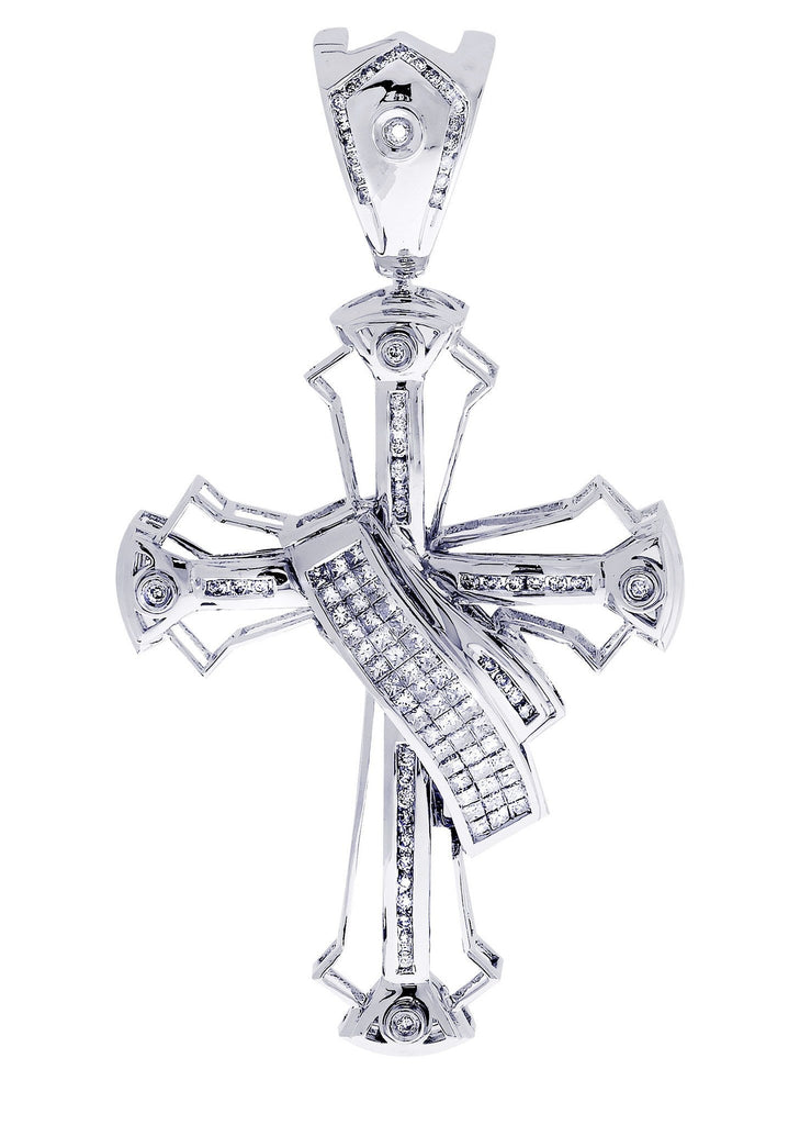 Diamond Cross Pendant| 1.65 Carats| 18.02 Grams MEN'S PENDANTS FROST NYC 