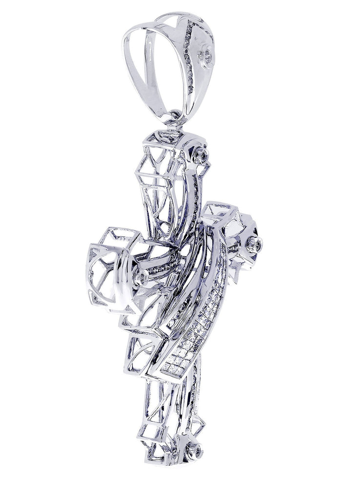 Diamond Cross Pendant| 1.65 Carats| 18.02 Grams MEN'S PENDANTS FROST NYC 