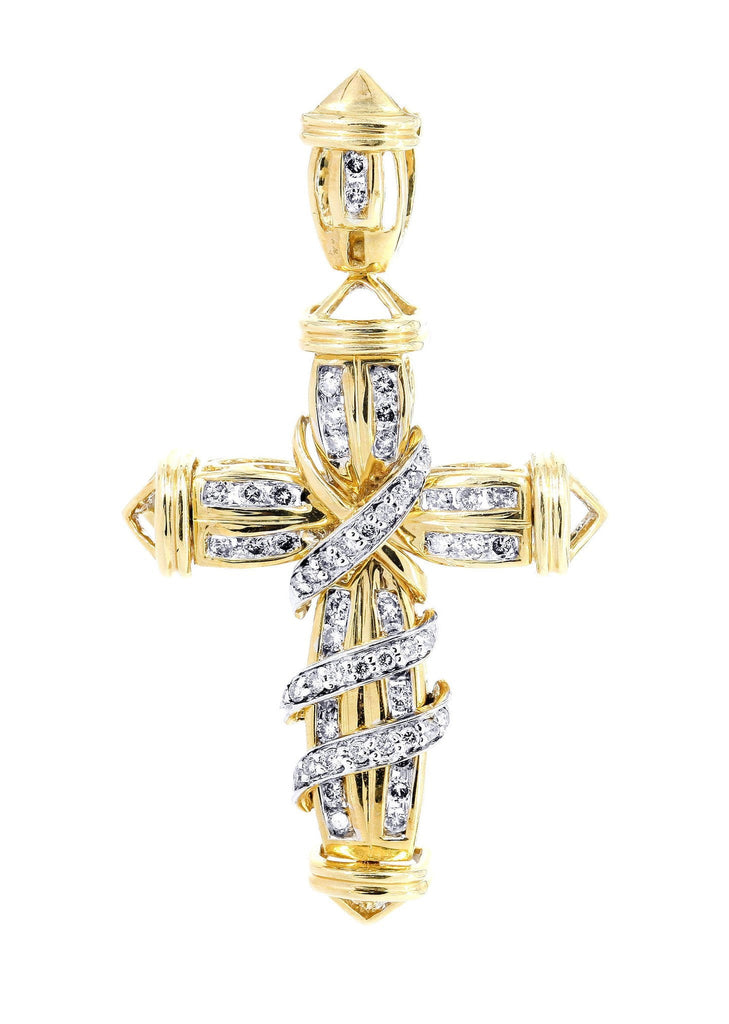 Diamond Cross Pendant | 0.7 Carats | 8.38 Grams MEN'S PENDANTS FROST NYC 