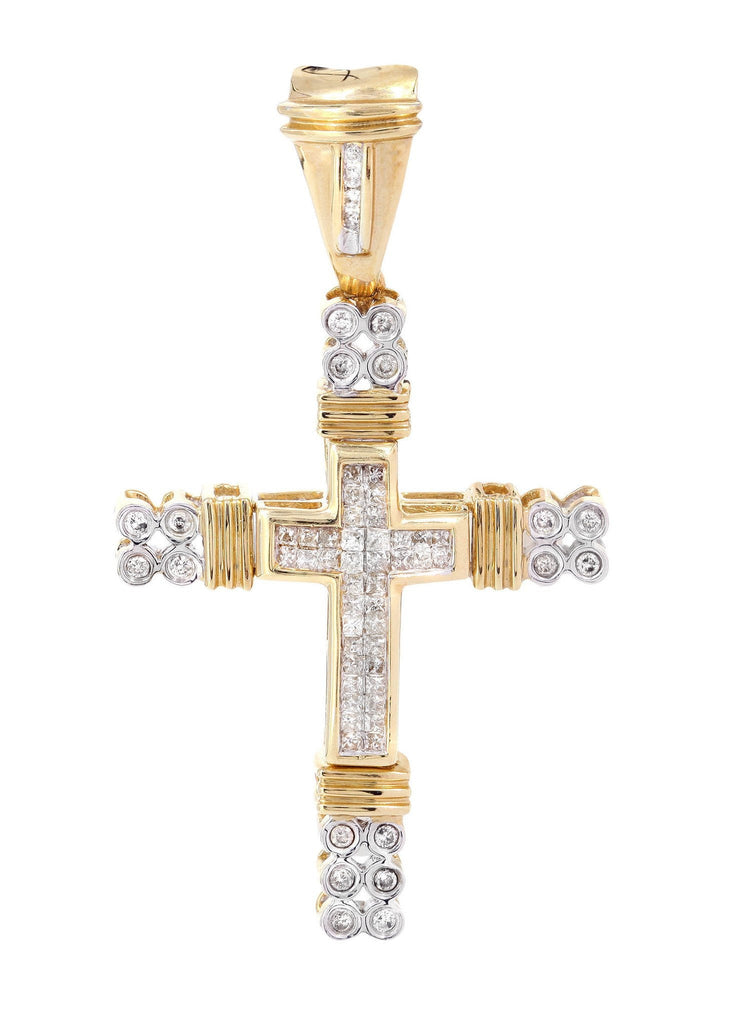 Diamond Cross Pendant | 0.68 Carats | 7.11 Grams MEN'S PENDANTS FROST NYC 