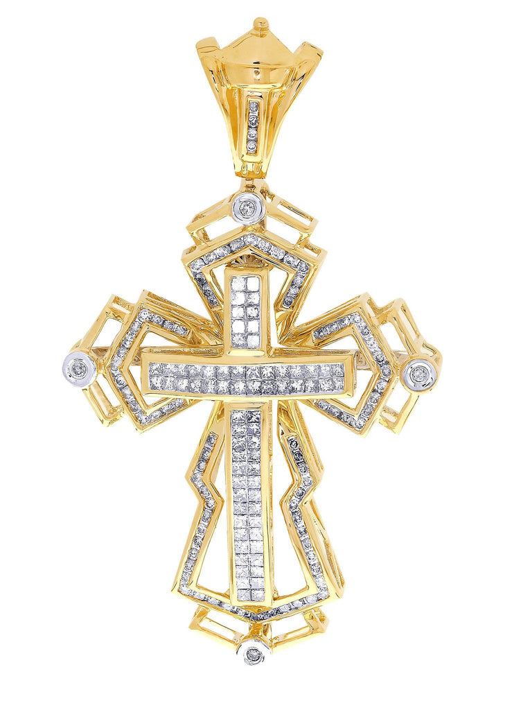 Diamond Cross Pendant| 2.63 Carats| 19.17 Grams MEN'S PENDANTS FROST NYC 