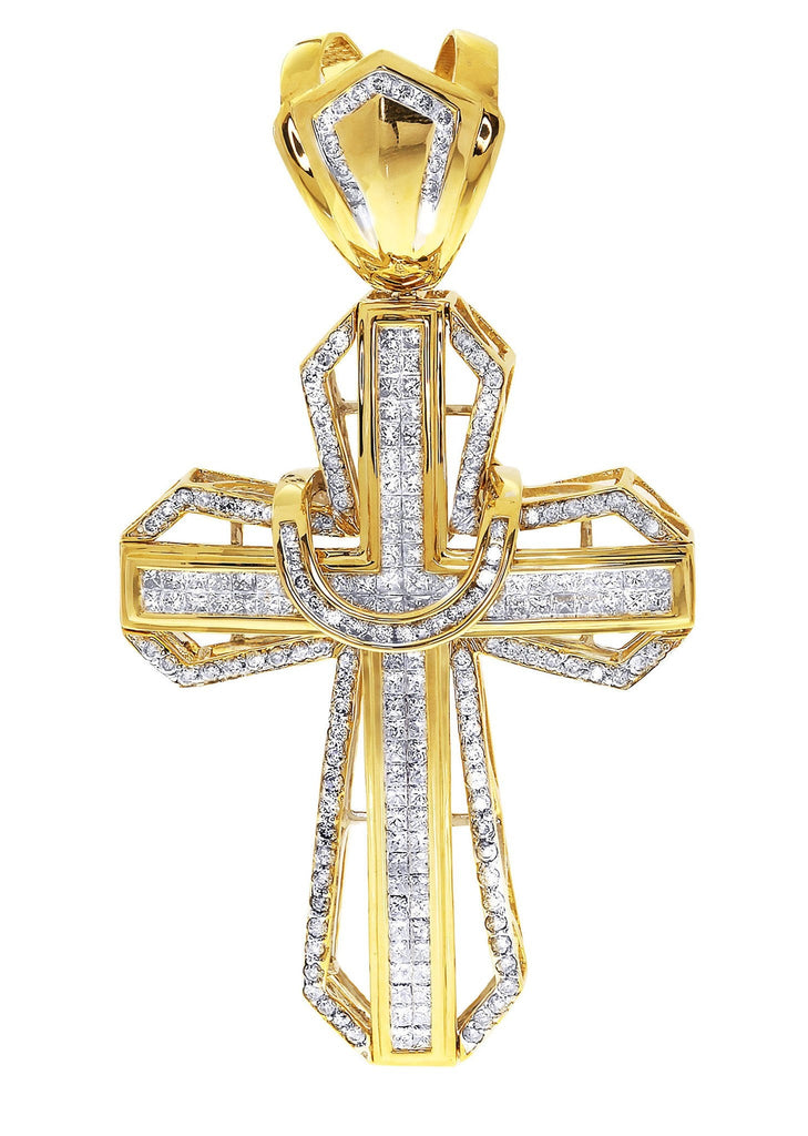 Diamond Cross Pendant| 4.11 Carats| 21.23 Grams MEN'S PENDANTS FROST NYC 