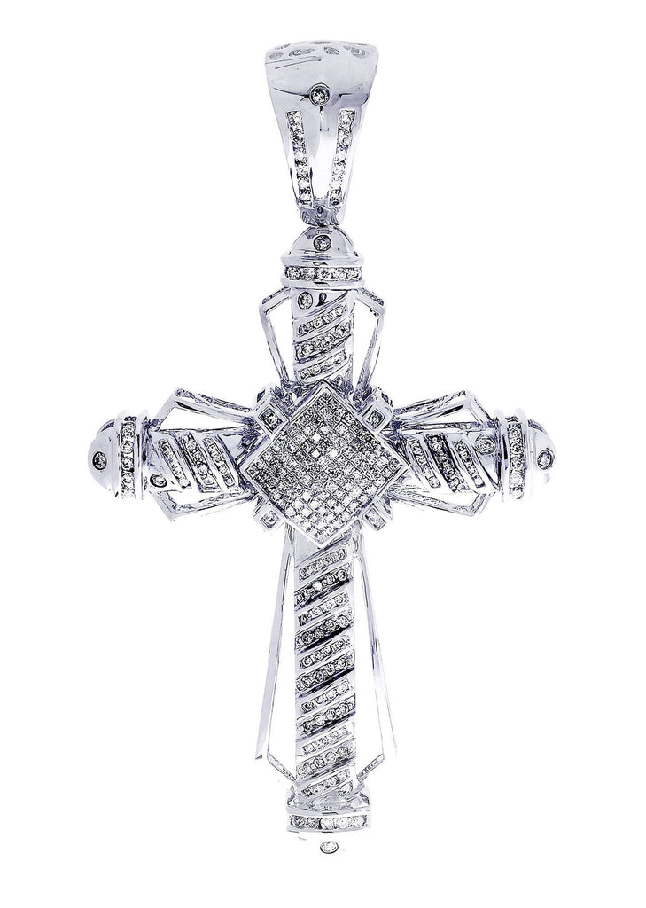 Diamond Cross Pendant| 2.1 Carats| 20.53 Grams MEN'S PENDANTS FROST NYC 