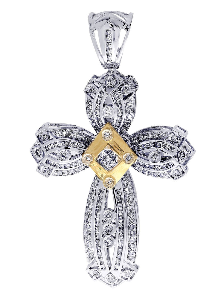 Diamond Cross Pendant| 1.9 Carats| 15.47 Grams MEN'S PENDANTS FROST NYC 