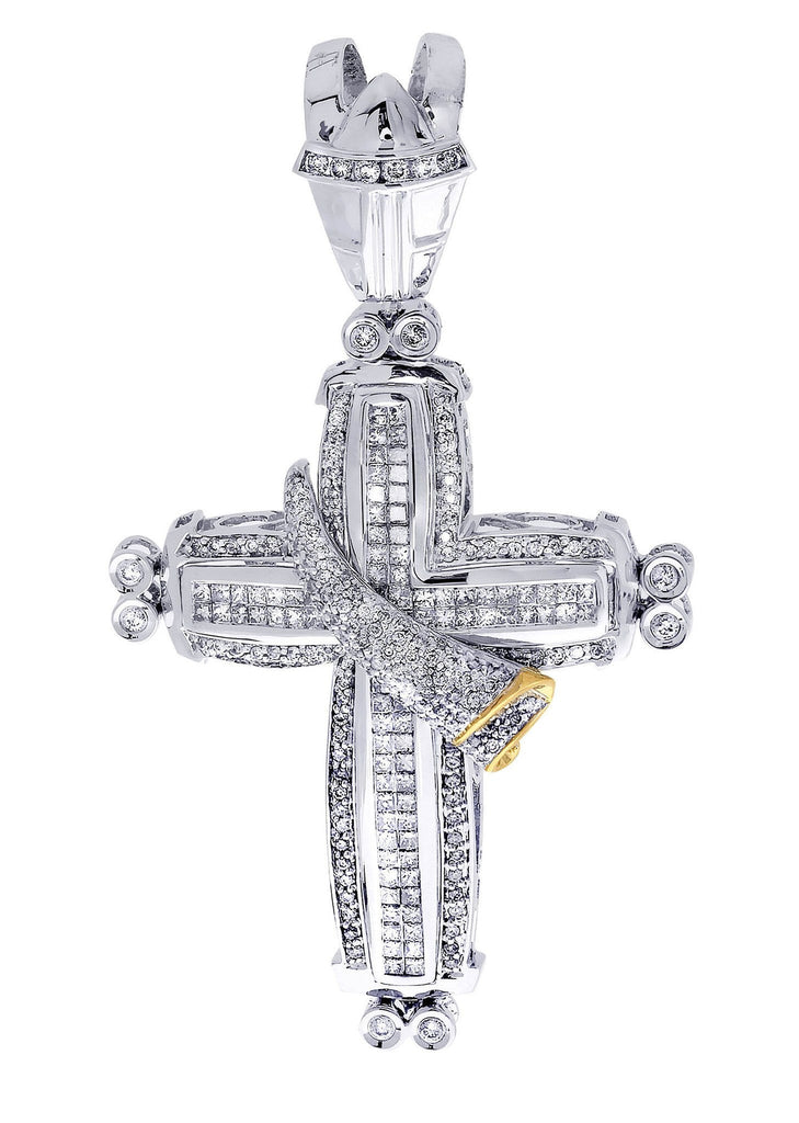 Diamond Cross Pendant| 2.85 Carats| 19.7 Grams MEN'S PENDANTS FROST NYC 