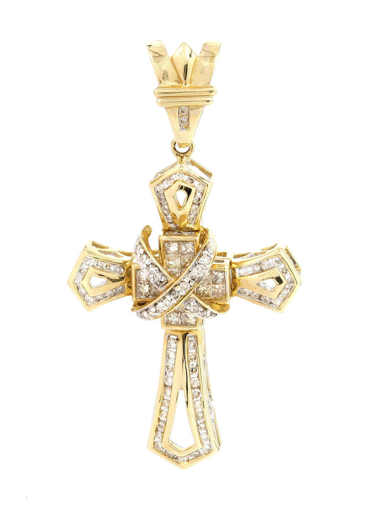 Diamond Cross Pendant | 0.97 Carats | 6.47 Grams MEN'S PENDANTS FROST NYC 