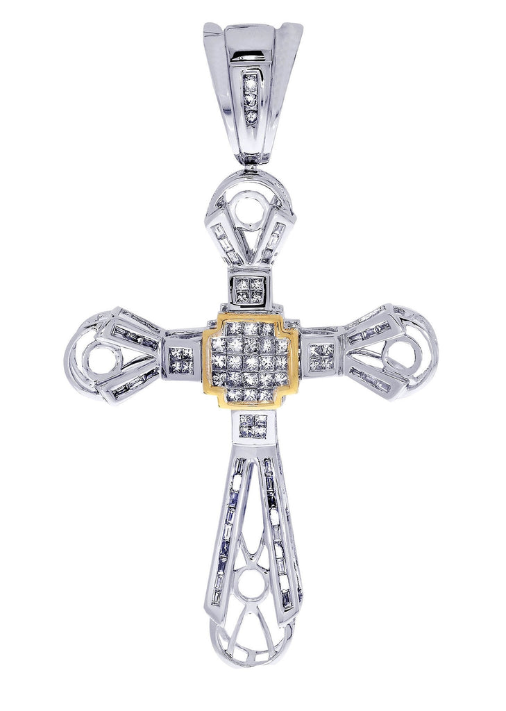 Diamond Cross Pendant| 1.28 Carats| 11.27 Grams MEN'S PENDANTS FROST NYC 