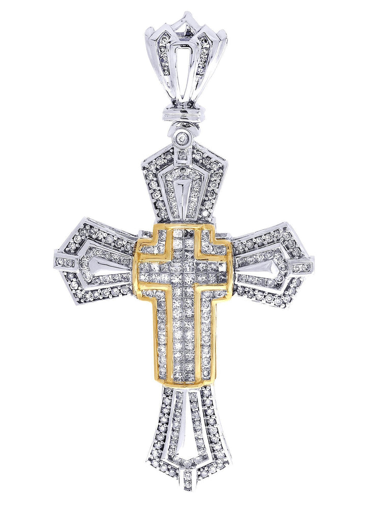 Diamond Cross Pendant| 2.75 Carats| 17.18 Grams MEN'S PENDANTS FROST NYC 