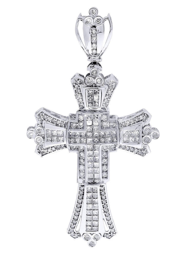 Diamond Cross Pendant| 3.27 Carats| 15.41 Grams MEN'S PENDANTS FROST NYC 