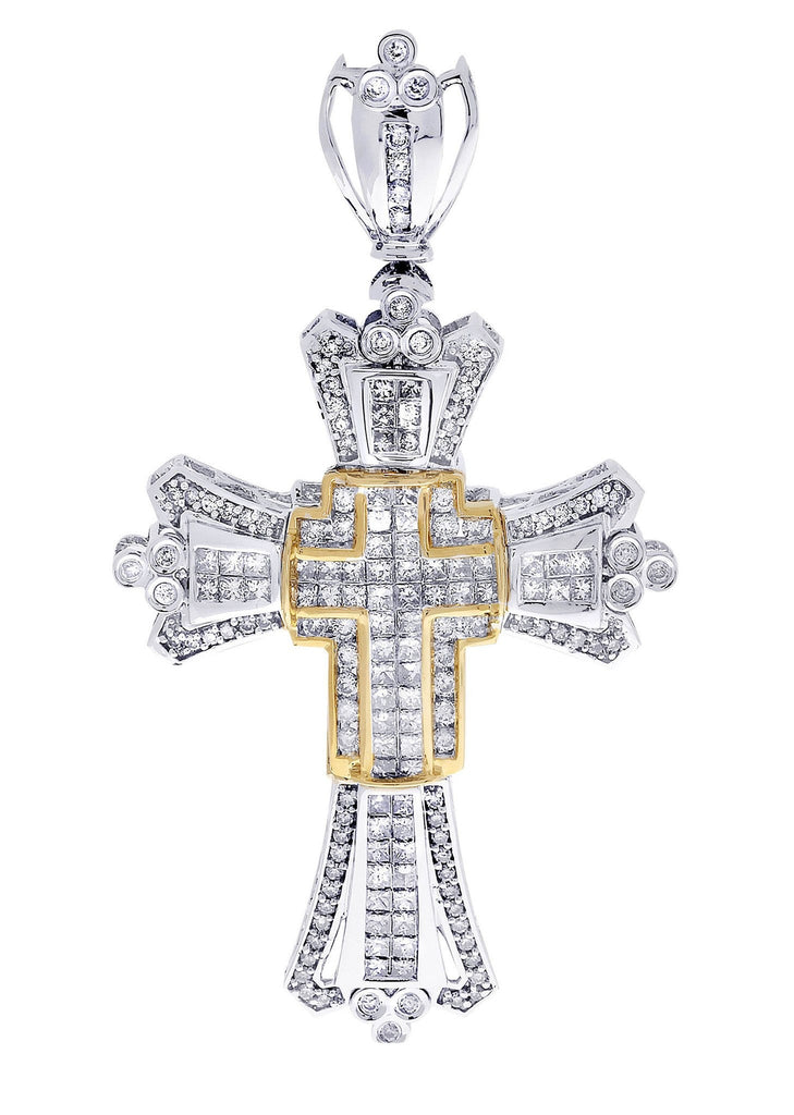 Diamond Cross Pendant| 3.19 Carats| 15.05 Grams MEN'S PENDANTS FROST NYC 