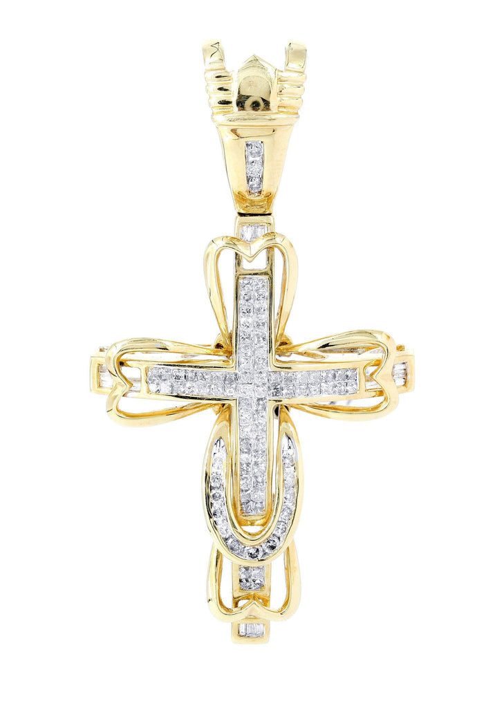 Diamond Cross Pendant | 1.22 Carats | 8.62 Grams MEN'S PENDANTS FROST NYC 