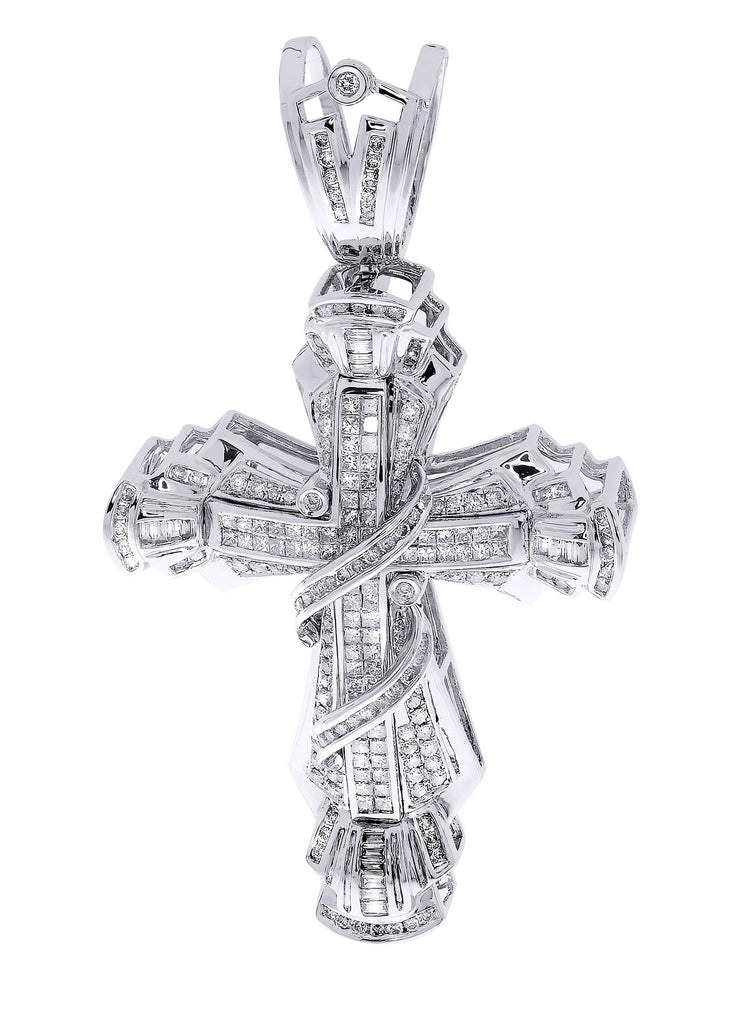 Diamond Cross Pendant| 3.23 Carats| 23.26 Grams MEN'S PENDANTS FROST NYC 
