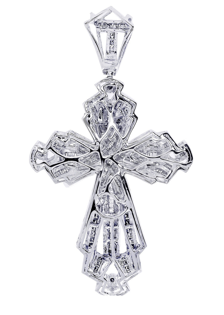 Diamond Cross Pendant| 1.23 Carats| 20.4 Grams MEN'S PENDANTS FROST NYC 