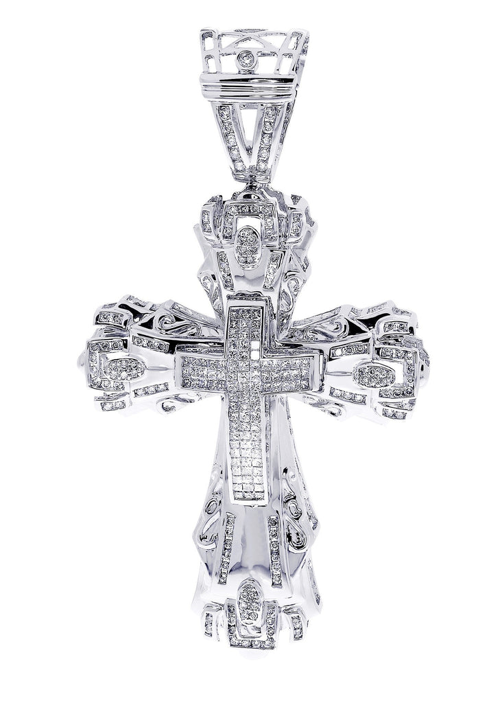 Diamond Cross Pendant| 1.98 Carats| 24.56 Grams MEN'S PENDANTS FROST NYC 