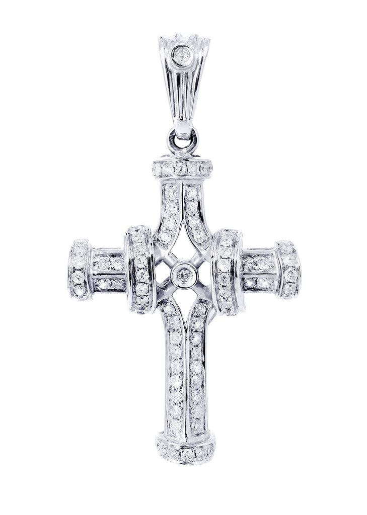 Diamond Cross Pendant | 0.44 Carats | 3.44 Grams MEN'S PENDANTS FROST NYC 