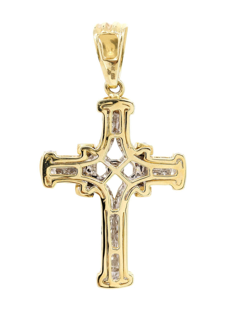 Diamond Cross Pendant |0.45 Carats | 3.45 Grams MEN'S PENDANTS FROST NYC 