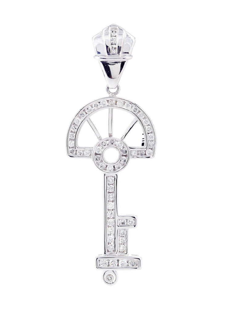 Diamond Key Pendant | 1.03 Carats | 5.96 Grams MEN'S PENDANTS FROST NYC 