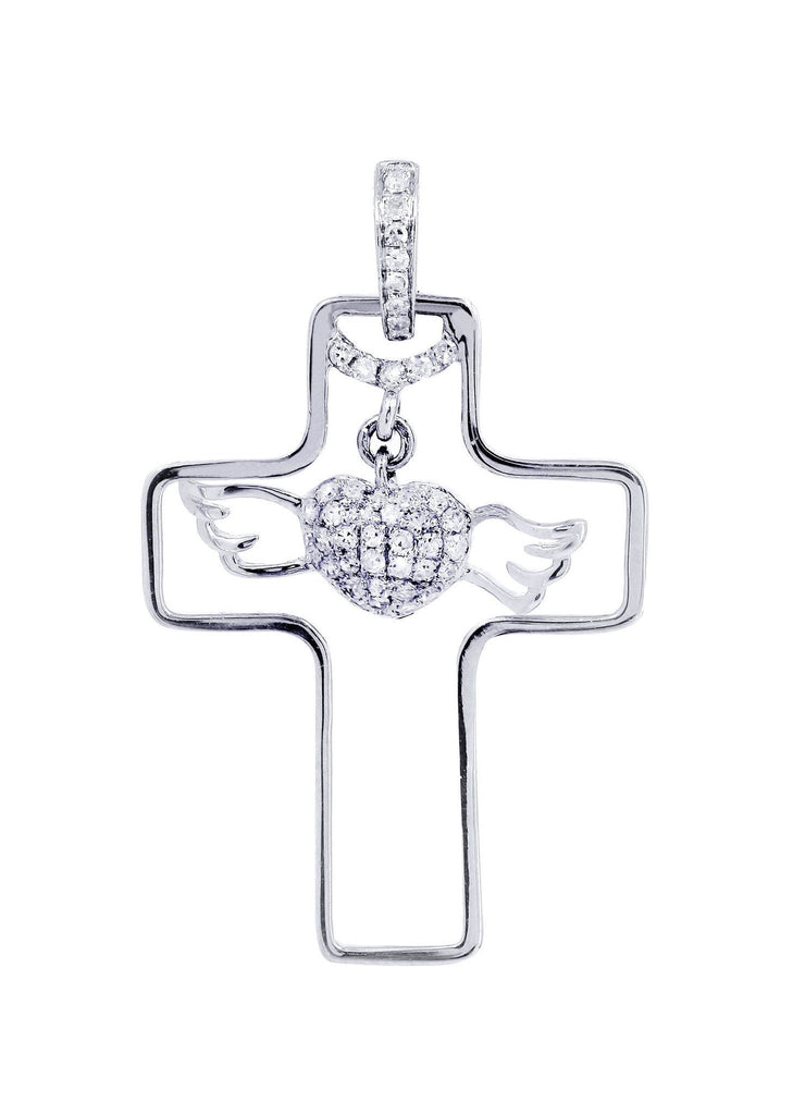 Diamond Cross Pendant | 0.24 Carats | 2.13 Grams MEN'S PENDANTS FROST NYC 