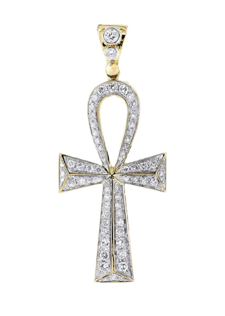 Diamond Cross Pendant |0.44 Carats | 3.71 Grams MEN'S PENDANTS FROST NYC 