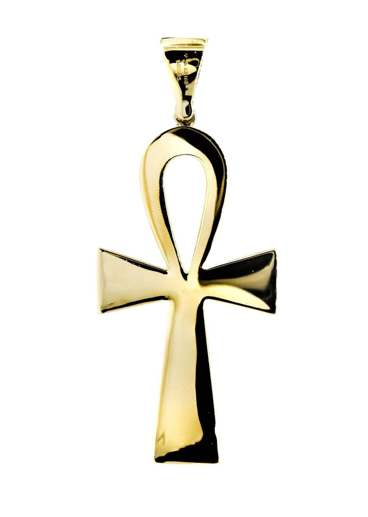 Diamond Ankh Pendant | 1.31 Carats | 9 Grams MEN'S PENDANTS FROST NYC 