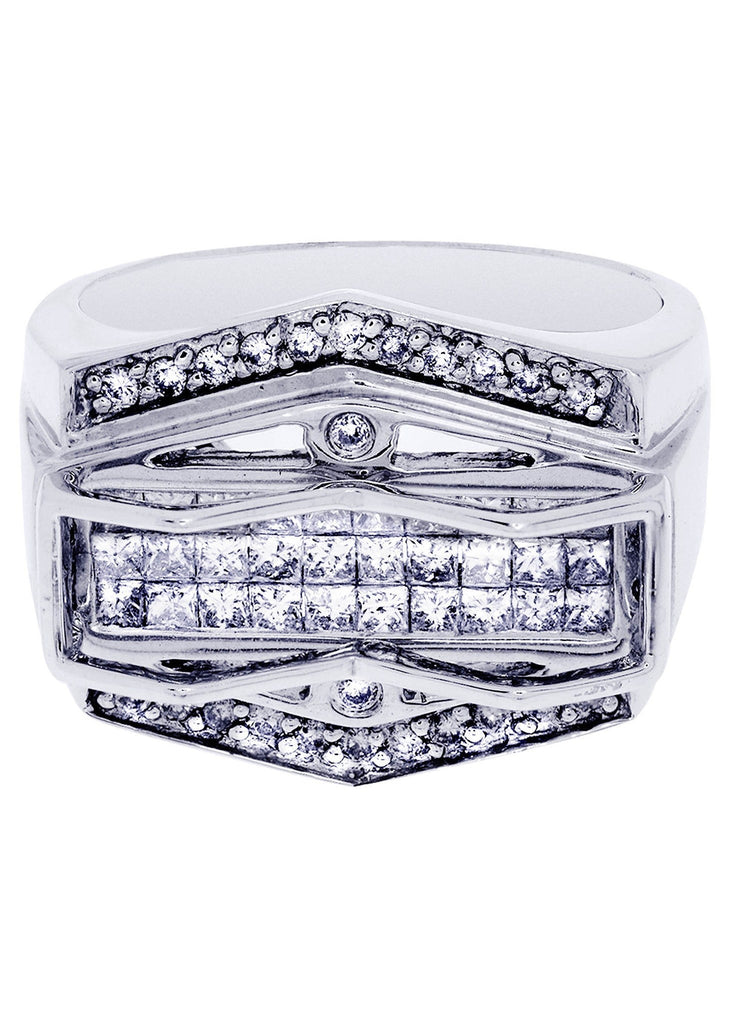 Mens Diamond Ring| 1.14 Carats| 12.43 Grams MEN'S RINGS FROST NYC 
