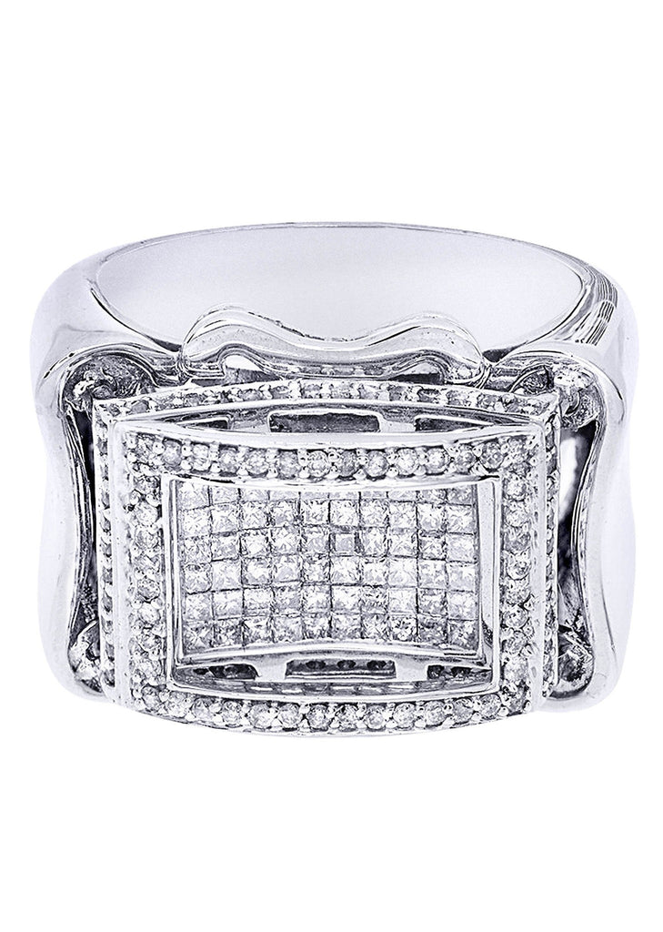 Mens Diamond Ring| 1.2 Carats| 18.26 Grams MEN'S RINGS FROST NYC 