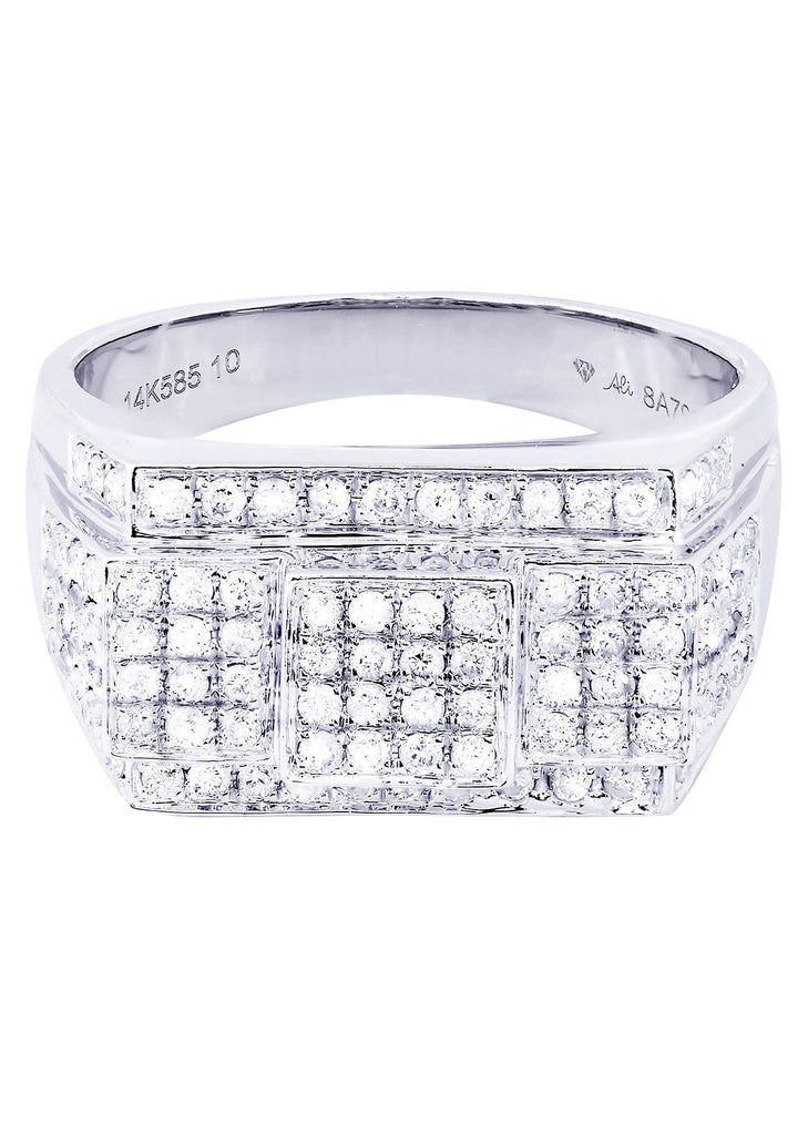 Mens Diamond Ring| 0.92 Carats| 9.52 Grams MEN'S RINGS FROST NYC 