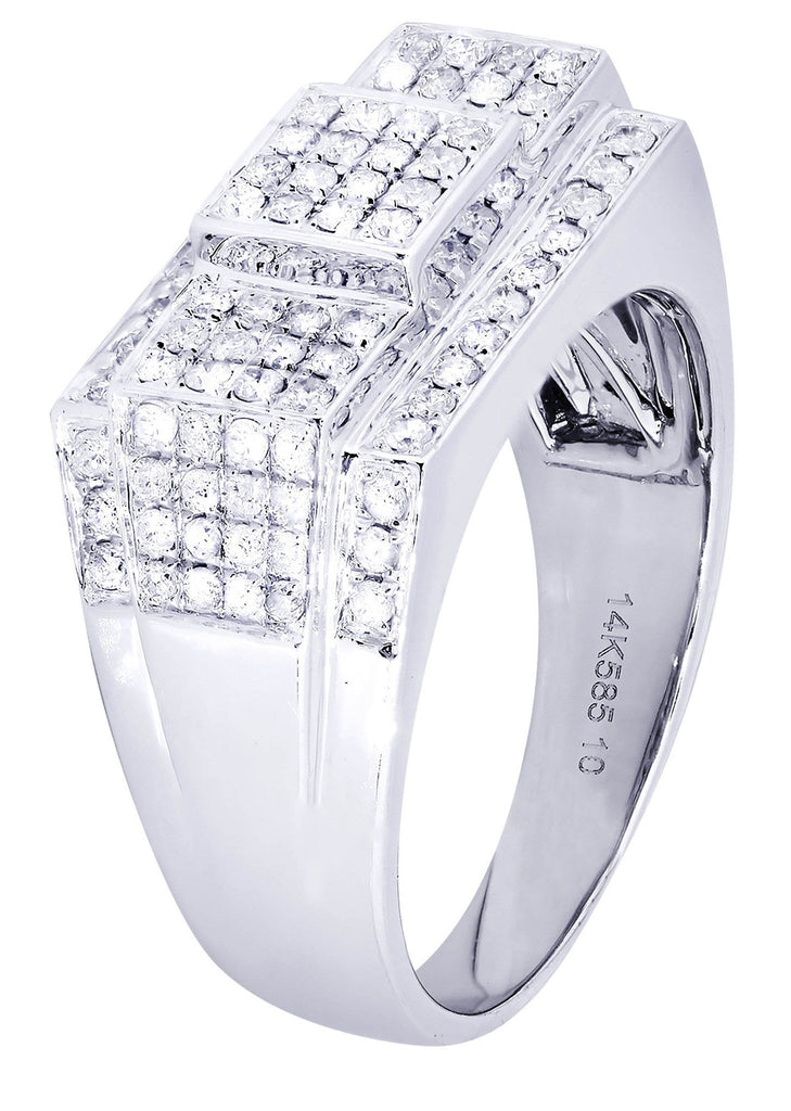 Mens Diamond Ring| 0.92 Carats| 9.52 Grams MEN'S RINGS FROST NYC 
