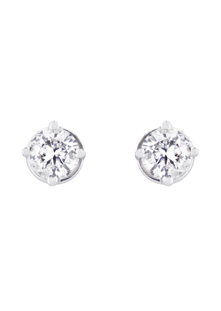 Round Diamond Stud Earrings | 0.65 Carats MEN'S EARRINGS FROST NYC 