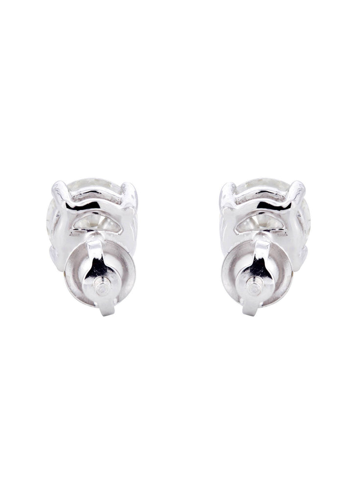 Round Diamond Stud Earrings | 1.5 Carats MEN'S EARRINGS FROST NYC 