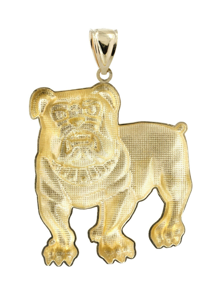 Big Dog 10K Yellow Gold Pendant. | 11.3 Grams MEN'S PENDANTS FROST NYC 