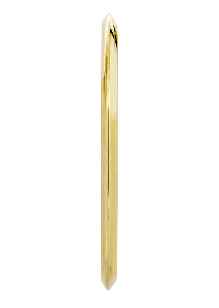 10K Gold Hoop Earrings | Customizable Size Gold Hoop Earrings FROST NYC 