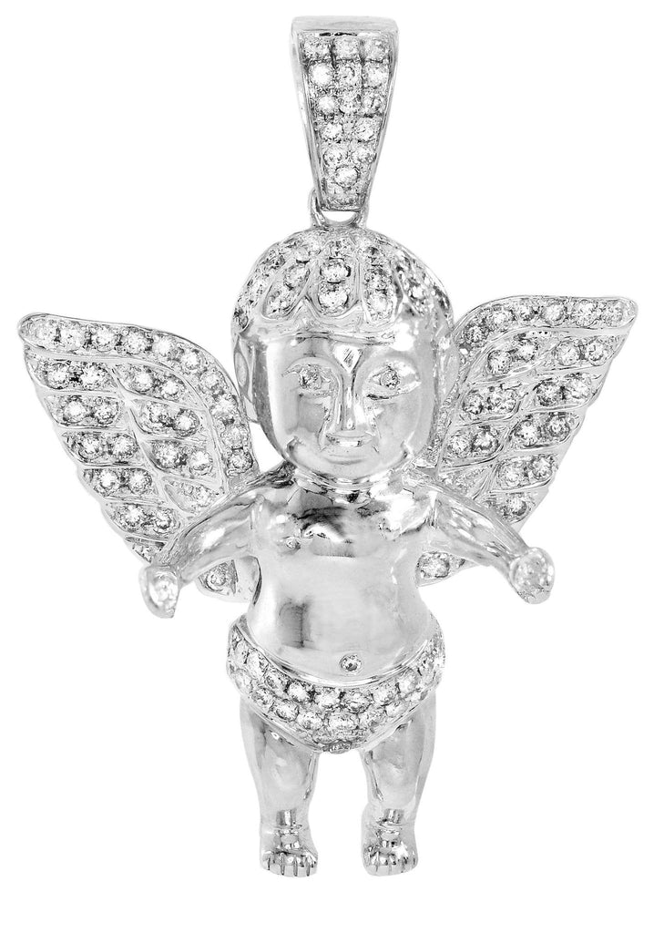 Diamond Jesus Piece | 17.67 Grams | 1.69 Carats MEN'S PENDANTS FROST NYC 