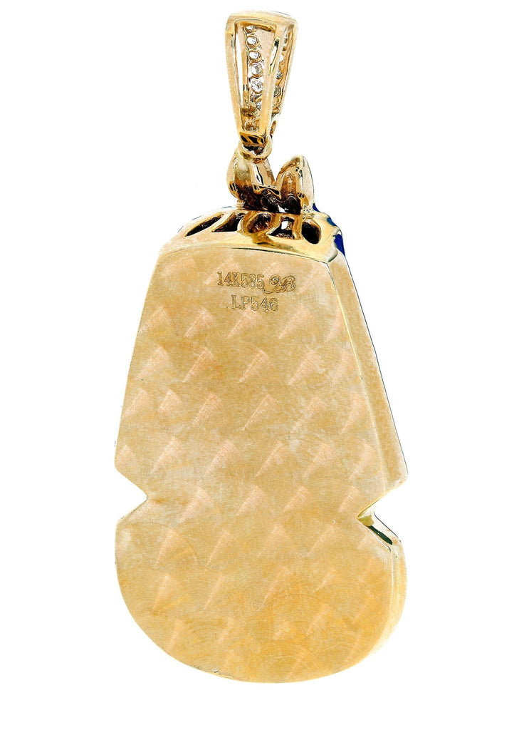 Diamond Pharoh Pendant | 14.37 Grams | 0.6 Carats MEN'S PENDANTS FROST NYC 